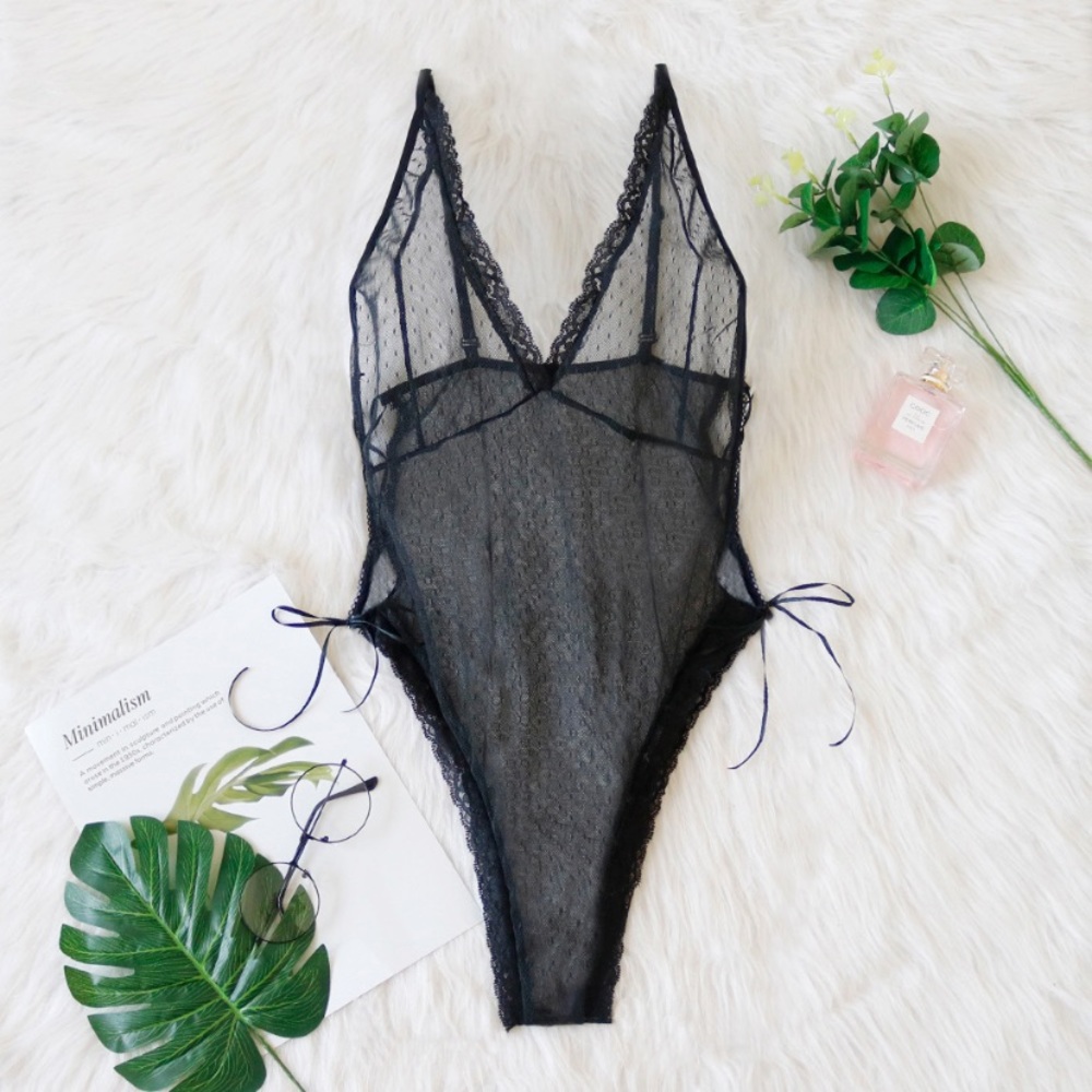 Plus Size Mesh Bodysuit - Picture 3 of 5